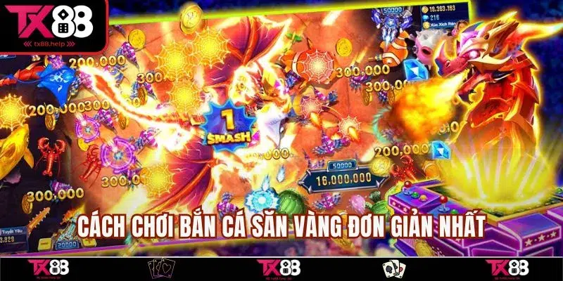 Cách chơi bắn cá săn vàng đơn giản nhất